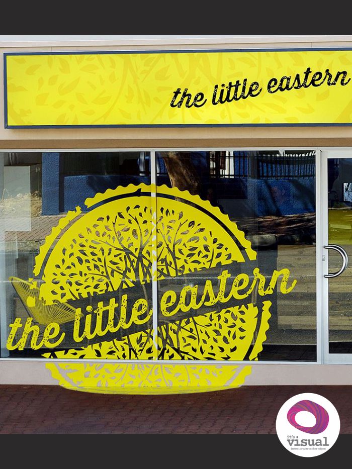 Restaurant Window Sticker